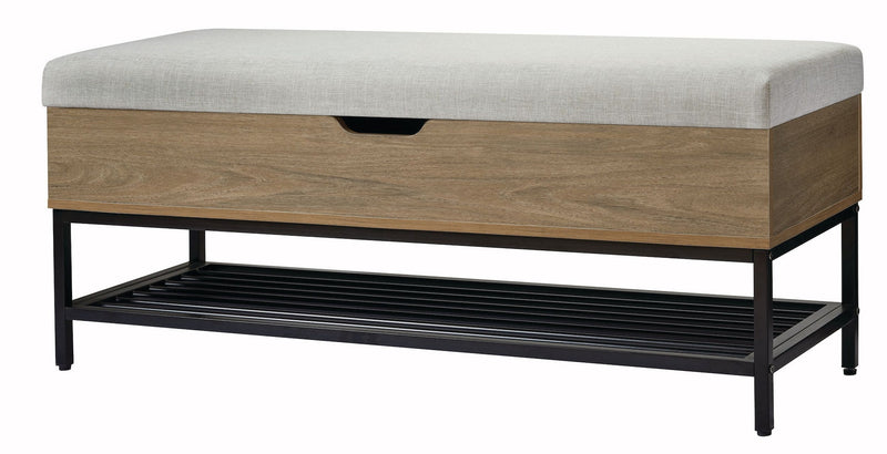 Leaside Upholstered Storage Bench A0859