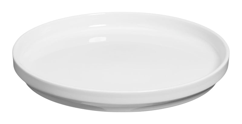 Modern Edge Porcelain Side Plate, 8-in, White B2048