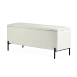 Picton Storage Bench, White