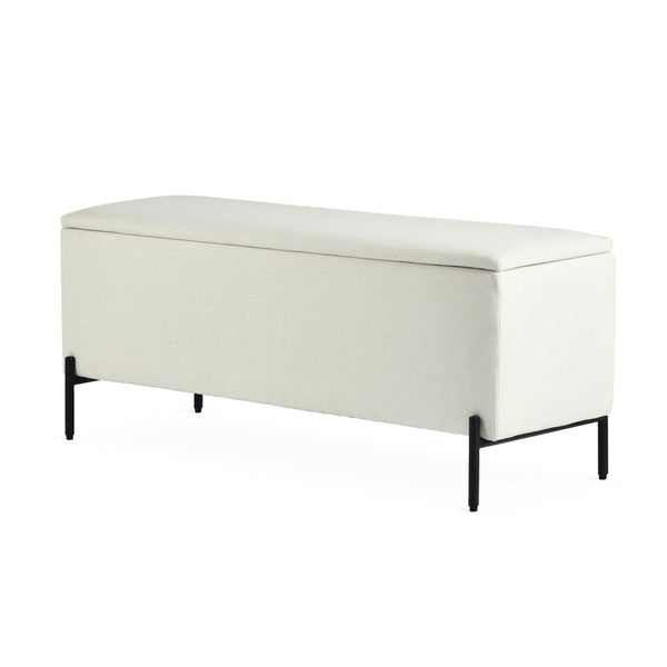Picton Storage Bench, White H7806