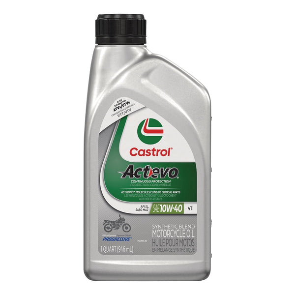 Actevo Motorcycle Oil 4T 10W40, 946-mL O7355