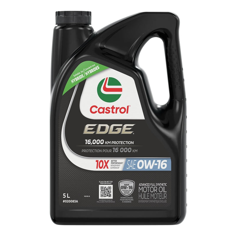 EDGE 0W16 Advanced Synthetic Motor Oil, 5-L N5948