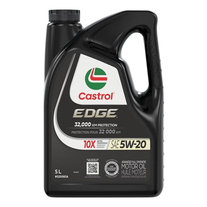 EDGE 5W20 Advanced Synthetic Engine/Motor Oil, 5-L U3190