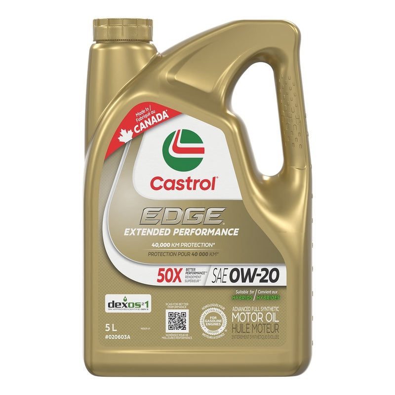 EDGE Extended Performance 0W20 Synthetic Engine/Motor Oil, 5-L H8009