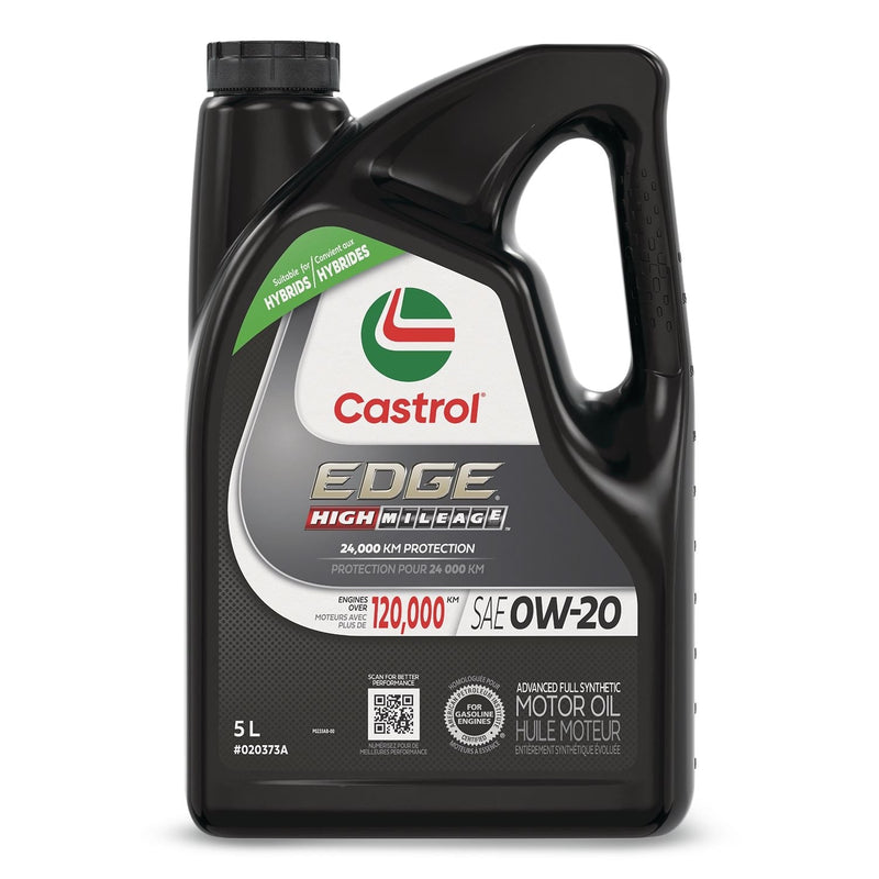EDGE High Mileage 0W20 Synthetic Engine/Motor Oil, 5-L V1716