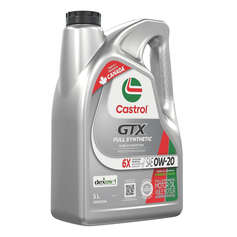 GTX Full Synthetic 0W20 Engine/Motor Oil, 5-L Jug Y1532