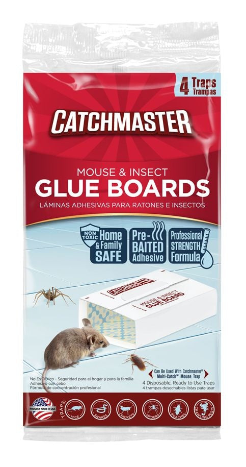 Rodent Glue Board, 4-pk F1439