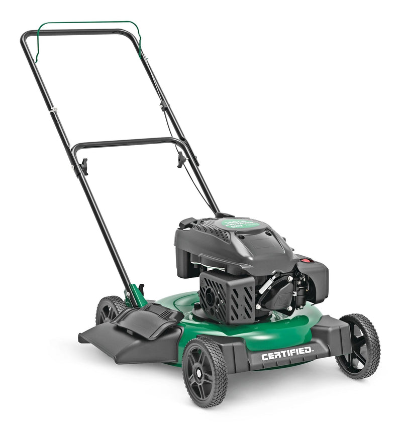 150cc 2-in-1 Gas Engine Walk Behind Push Lawn Mower with Side Discharge, 21-in Q9532