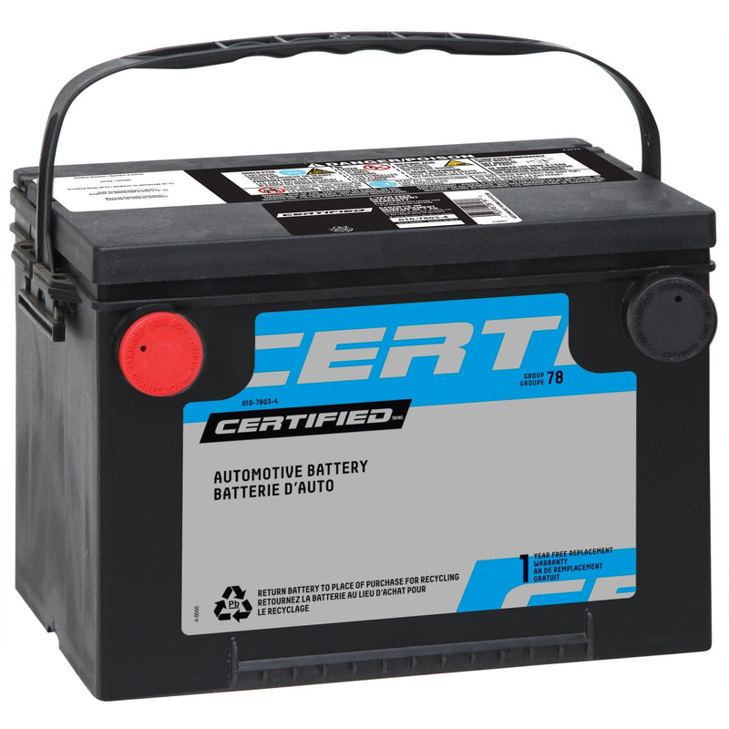 Group Size 78 Battery, 675 CCA V7570