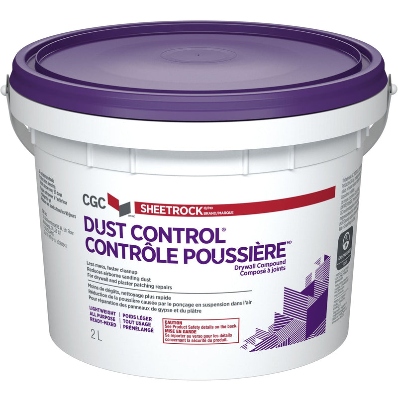 Sheetrock Dust Control Drywall Compound, Ready-Mixed M8099