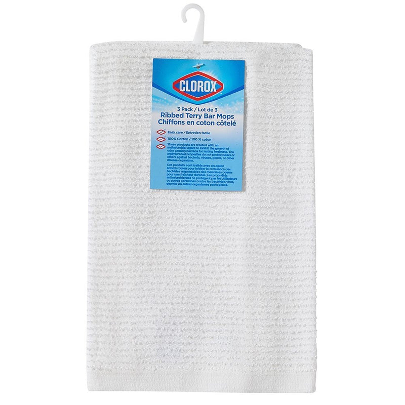 Ribbed Terry Bar Mop Kitchen Set, 16-in x19-in, 3-pk A7349