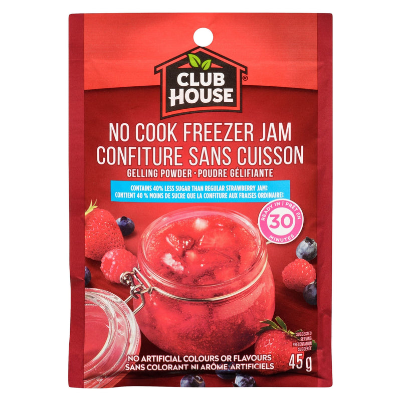 No Cook Strawberry Freezer Jam, Reduced Sugar Recipe, 45-g C0995