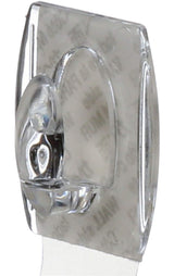 Mini Clear Hooks and Strips, For Variety Surfaces, 0.5-lb Capacity