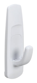 Removable Self-Adhesive Hooks, Large, White