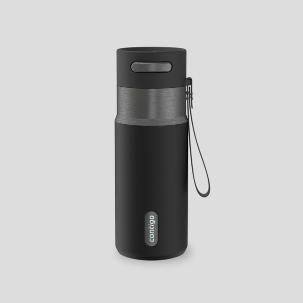 Insulated Stainless Steel Travel Bottle with Lid, Various Colours, 16-oz C8183