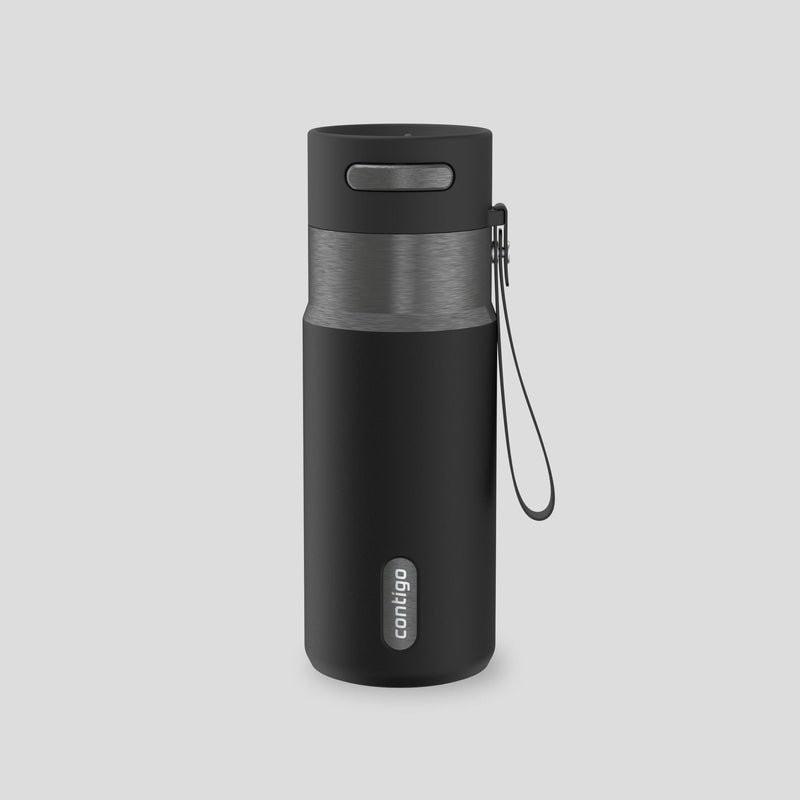 Insulated Stainless Steel Travel Bottle with Lid, Various Colours, 16-oz C8183