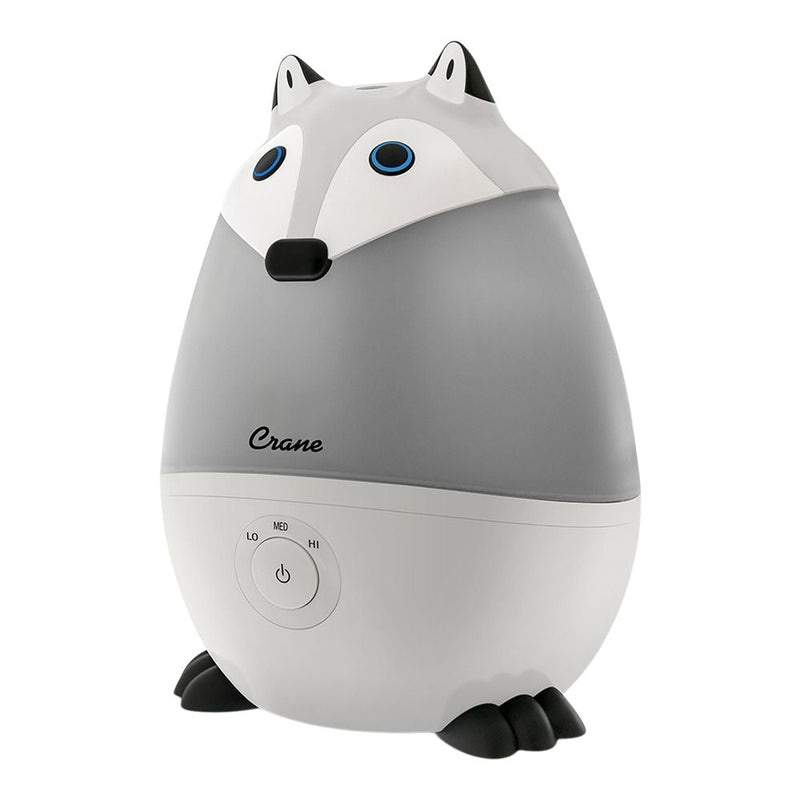 Pediatric Cool Mist Humidifier with Vapor Tray and Diffuser, Raccoon N5463