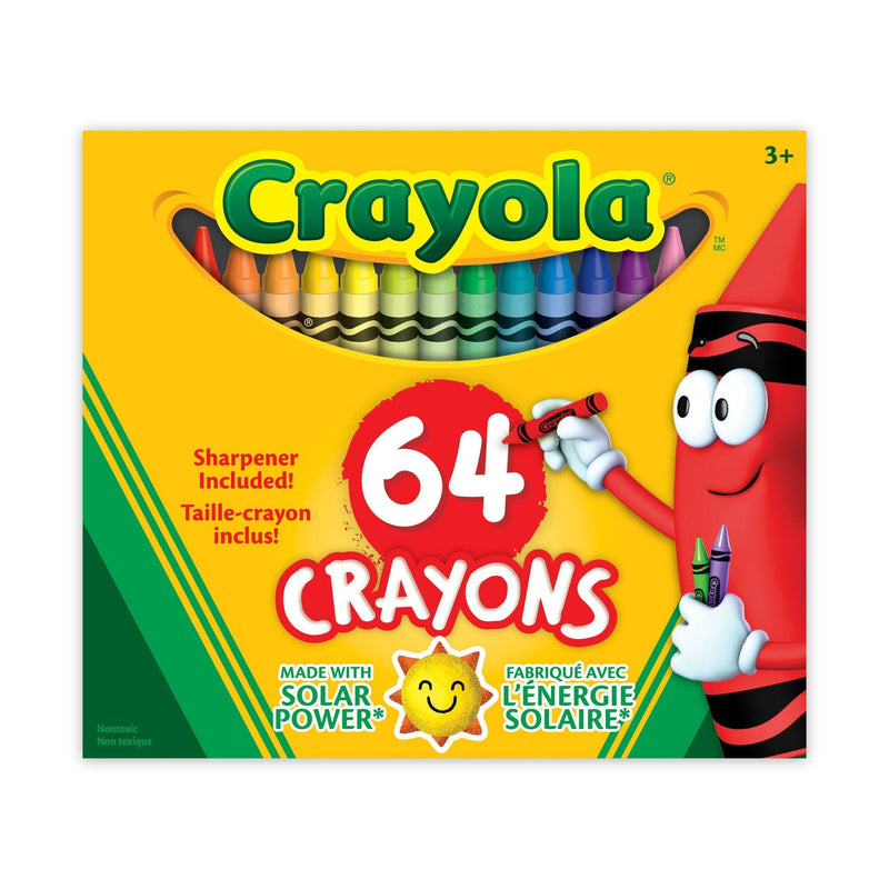 Crayons, 64 Pieces, Multicolour S5299