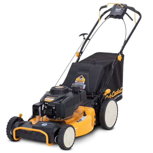 196cc 3-in-1 Gas Engine AWD Walk Behind Self-Propelled Mower, 21-in X6423