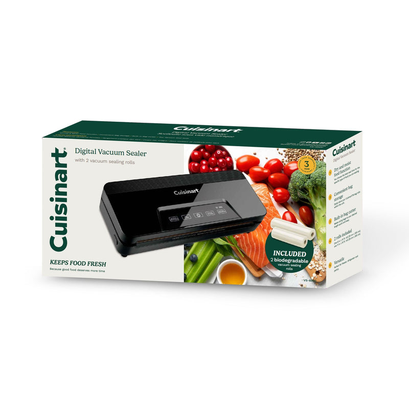 Digital Touch Screen Vacuum Sealer, with 2 Rolls R1235