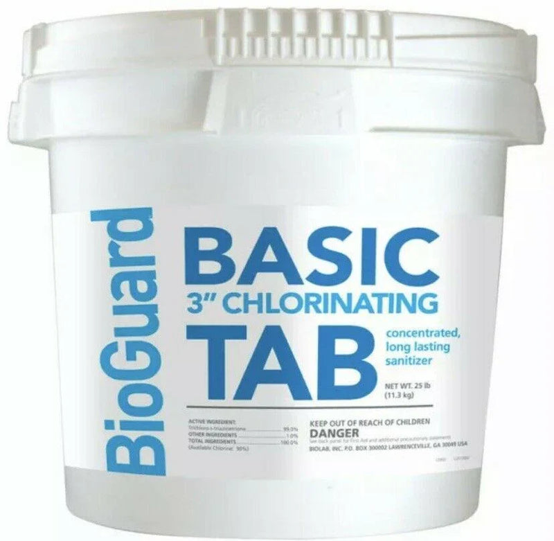 BioGuard Basic 3′′ Chlorinating Tablets – 25 lb J5606