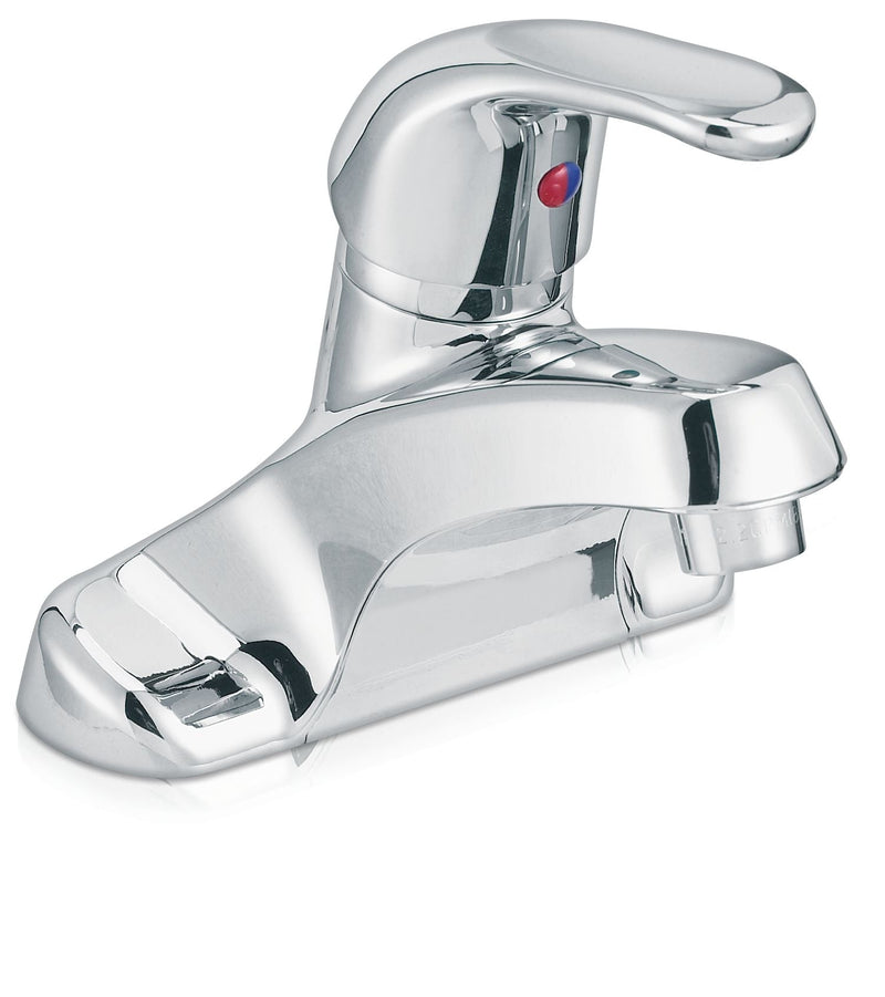 Renovate Single Handle Bathroom Sink Faucet, 4-in Centerset, Chrome E6847