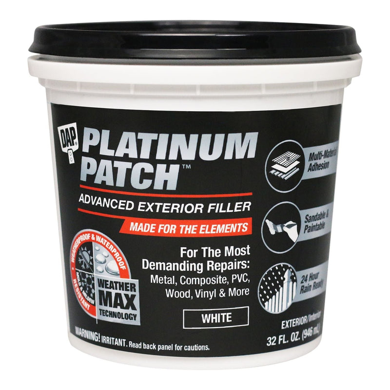 Platinum Patch Advanced Exterior Filler, 946-ml O4258