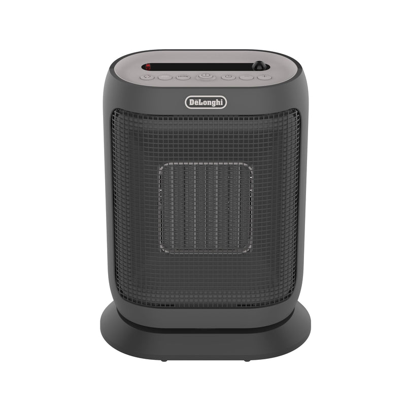HFX42T15GI Oscillating Compact Ceramic Space Heater, 1500W, Grey F1023