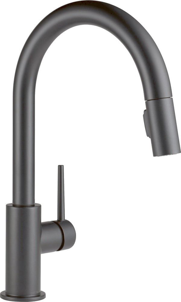 Trinsic Single Handle Pull-Down Kitchen Faucet, Matte Black O7852