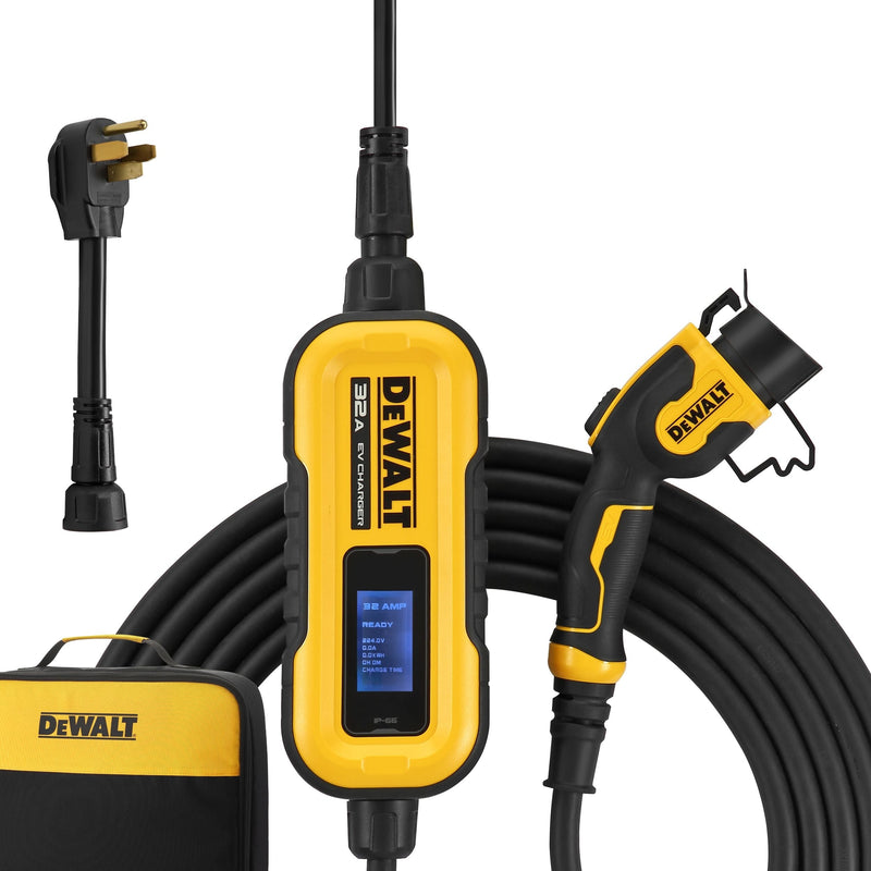 32A Level 1 & 2 NEMA 14-50 J1772 EV Charger Y0109