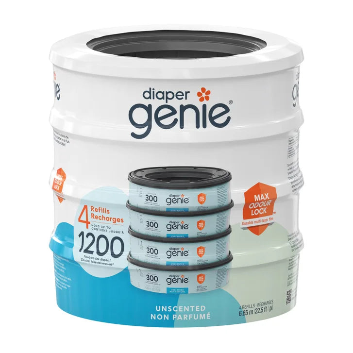Unscented Round Refill, 4-pack S4173
