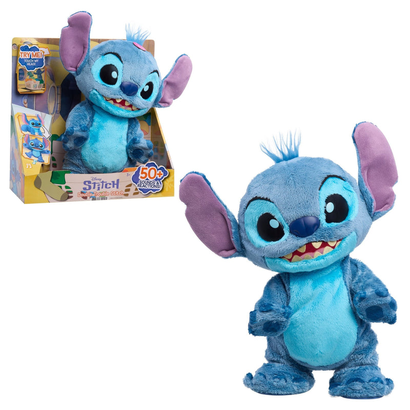 Double Trouble Interactive Plush, Blue Z9375