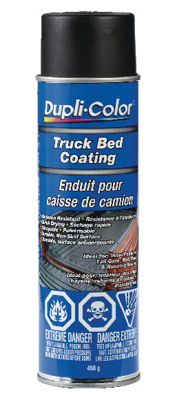 Black Vinyl Polymer Truck Bed Coating, 468g U7897