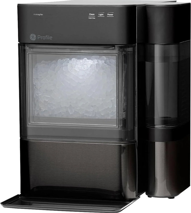 Opal 2.0 with 0.75 Gallon Tank, Chewable Crunchable Countertop Nugget Ice Maker, Scoop included, 38 lbs in 24 hours, Pellet Ice Machine with WiFi & Smart Connected, Stainless Steel Q7570