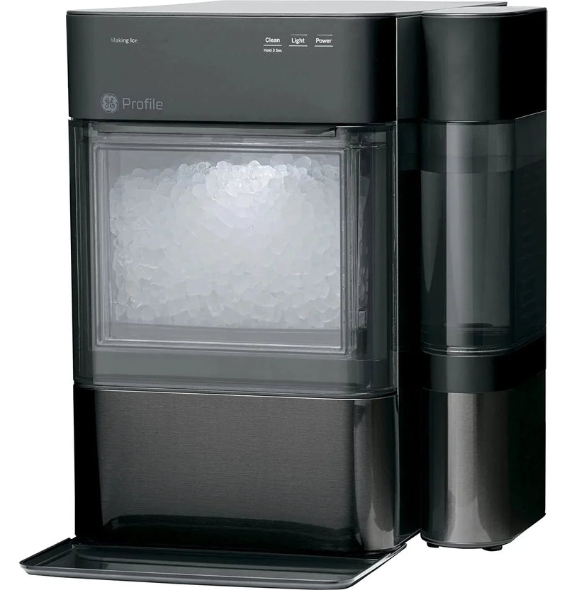 Countertop Nugget Ice Maker | Ice Machine with WiFi Connectivity | Smart Home Kitchen Essentials | Black Stainless Z1130