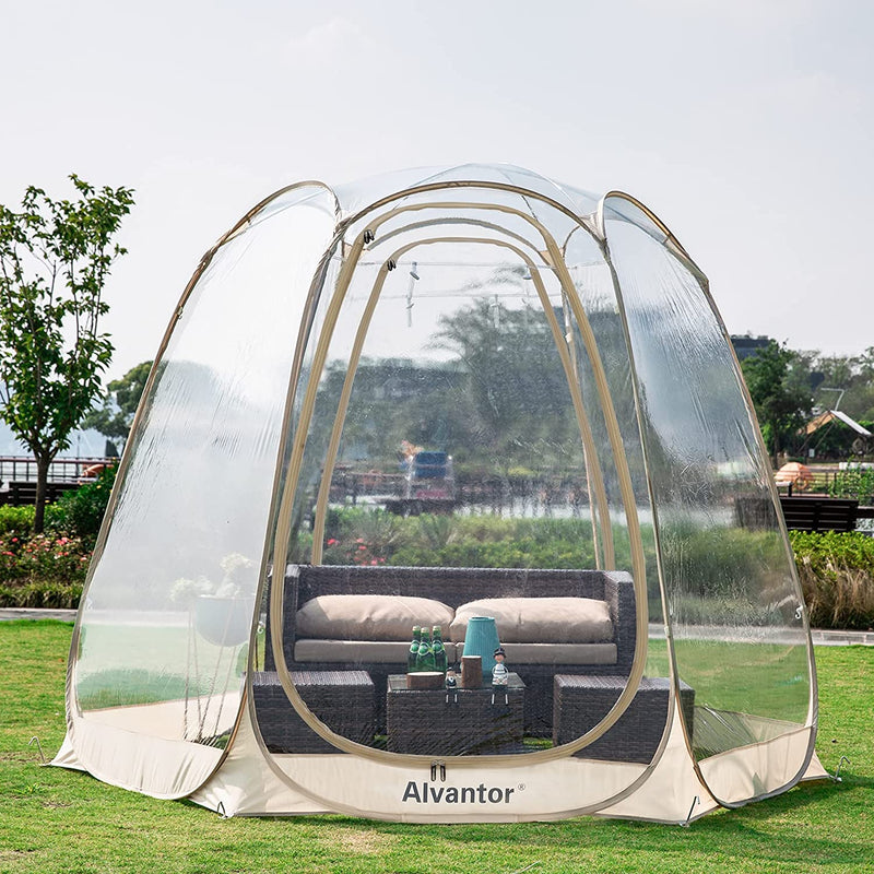 Bubble Tent Pop Up Gazebo, 8-10 Person Dome Garden Patio Canopy Shelter H9590