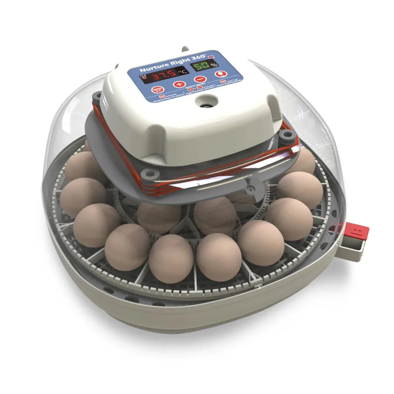 Nurture Right Egg Incubator for Hatching Chicks - Holds 22 Eggs Y8194
