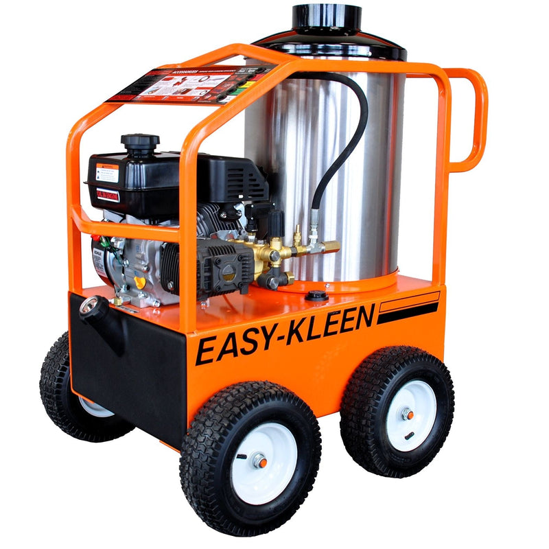 Commercial 2700 PSI 3 GPM 6.5 HP Engine Hot Water Wheeled Gas Pressure Washer U5540