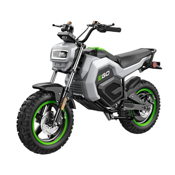 MB1005C-2 Electric Mini Bike with 2x 56V Batteries and Dual-Port Charger V4439