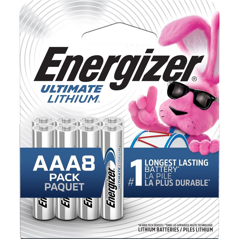 Ultimate Lithium AAA Batteries, 8-pk T8729