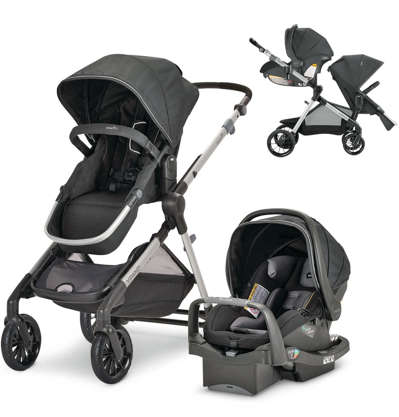 Pivot Xpand Modular Compact Fold Travel System with Stroller & Car Seat H6515