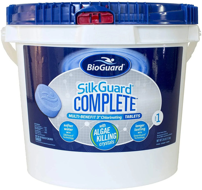BioGuard SilkGuard Complete 3′′ Chlorinating Tabs (25 lb) U6730