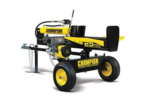 Power Equipment-100251 25-Ton Horizontal/Vertical Full Beam Gas Log Splitter with Auto Return F9676