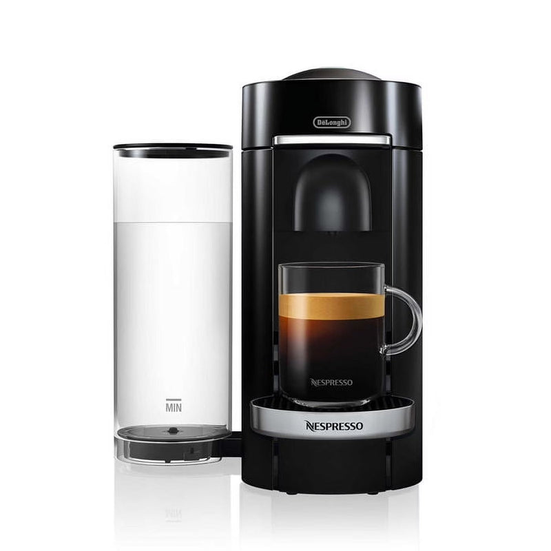 New Vertuo Plus Deluxe Coffee and Espresso Machine by, Black, Single-Serve Brewers A9314