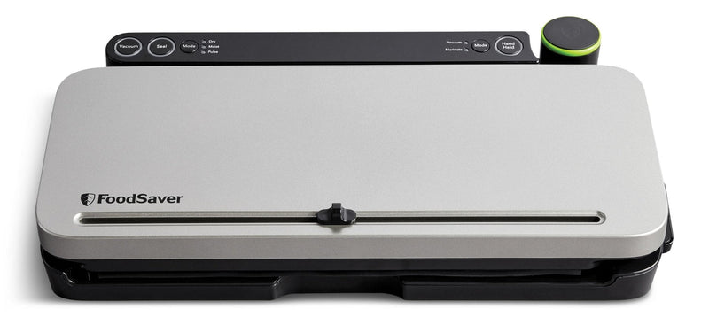 Vacuum Sealer & Food Preservation System, with Zipper Bags & Seal Rolls, Satin M5981
