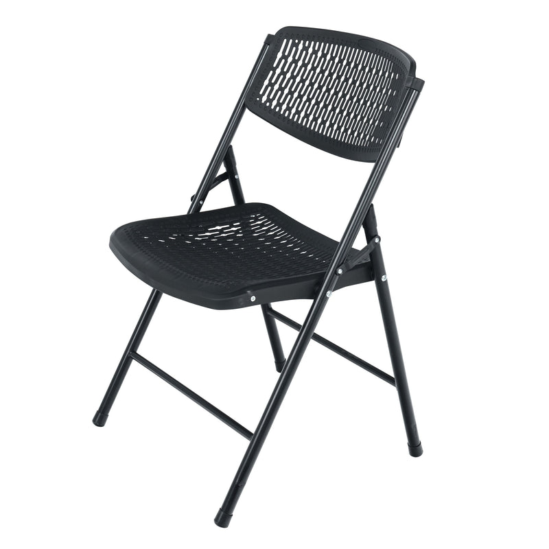 Fabric Flex Chair, Compact & Portable, Black N9275