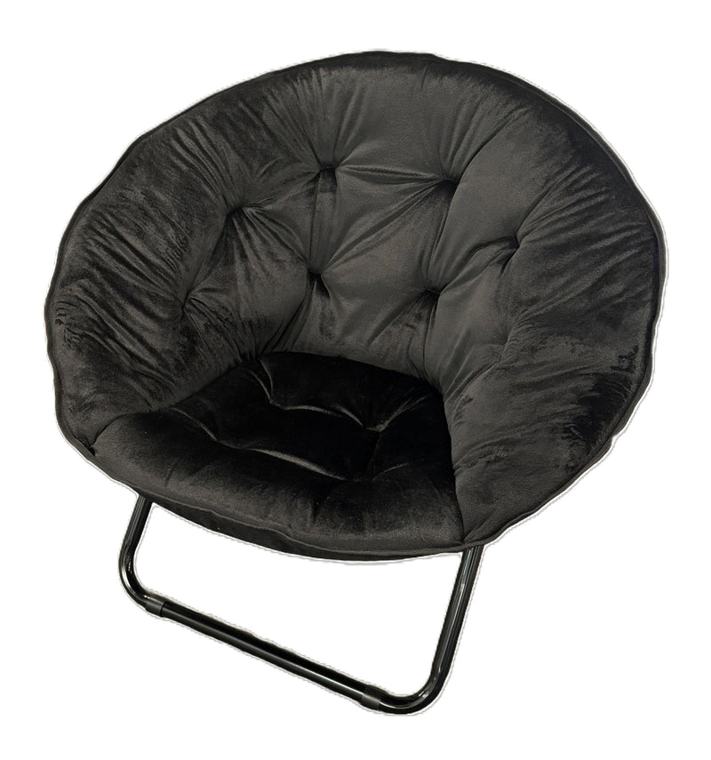 Marco Mink Fabric Foldable Lounge Chair U8244