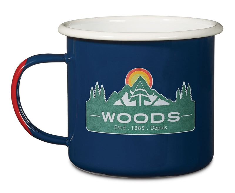Forest Enamel Camping Mugs, Assorted Designs M0010