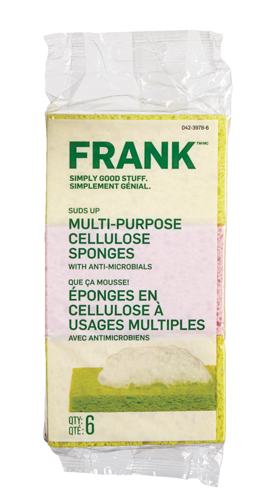 Multi-Purpose Cellulose Sponge, 6-pk G3794