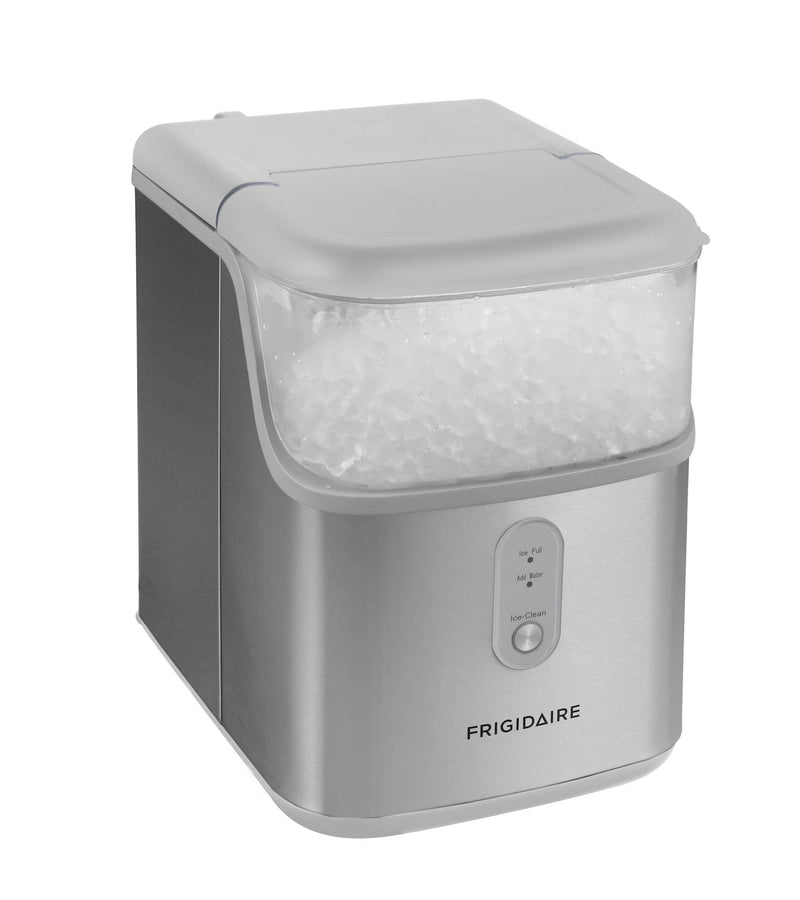 Countertop Soft Nugget Ice Maker, 33-lb/Day, Stainless Steel L8549
